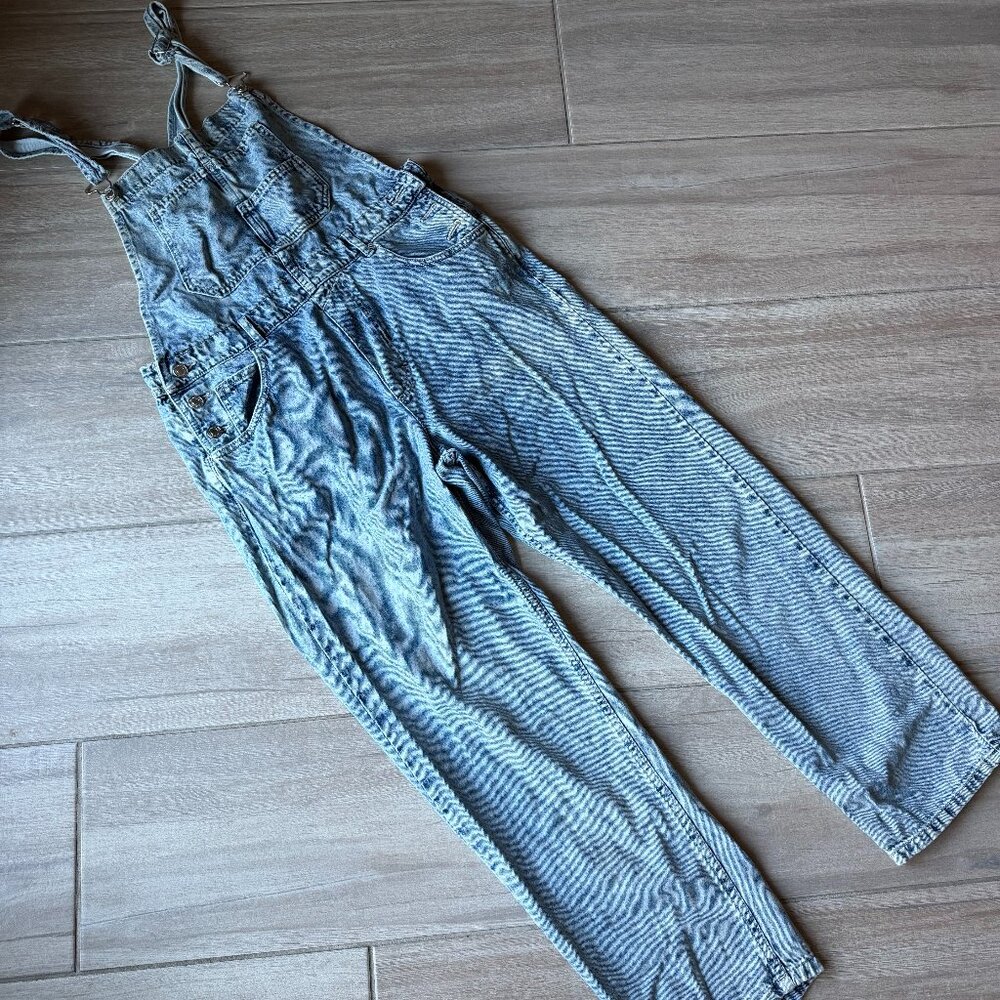 Free People brand - Denim overall overalls - size medium